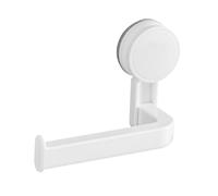Generic Suction Toilet Roll Holder - Stick Toilet Roll Holder with Suction Cup | Wall Mounted Toilet Paper Holder | Multi-Purpose Tissue Roll Holder for Bathroom, Kitchen, Bedroom
