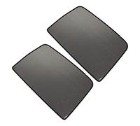 Generic Sunroof Cover, Non Woven Fabric Front Rear Sunroof Roof Sunshade Removable Visor Car Sun Shade with Storage Bag (Black)