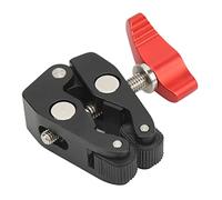 Generic Super Clamp Crab Pliers Clamp/Holder with 1/4 and 3/8 Thread for Ball Heads and Tripods, Ideal for Mounting Flash