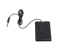 Generic Sustain Pedal, Piano Pedal Universal Single for Musical Instruments, Environmental ABS Keyboard Sustain With Its Non-slip Design and Minimal Noise Output for Musical (3.5mm)