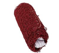 Generic Sustainable Net Badminton Portable for Outdoor Sports Entertainment, Square Mesh Without Knots for the Gymnasium Polypropylene Fiber in the Backyard of the Backyard (Crimson)