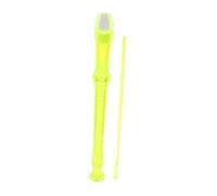 Generic Swan 8-hole Kids Soprano Recorder Musical Instrument for Beginners Yellow