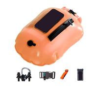 Generic Swim Buoy | Swim Buoy with Adjustable Shoulder Strap Hip Strap A | Safety Equipment Inflatable Floating Body for OPS Training