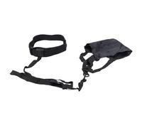 Generic Swim Parachute Belt Set for Swimming Stroke Load Improvement Compact Design Nylon 15.7",Perfect for Backstroke Breaststroke Training (Black)