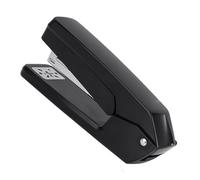 Generic Swing Stapler Durable Metal Material 50 Pcs Paper Fastener for Office School, 20 Sheets Capacity Desktop Staplers for Long-Term Use (Black)