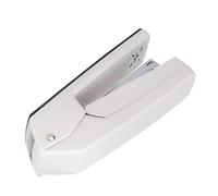 Generic Swing Stapler Durable Metal Material 50 Pcs Paper Fastener for Office School, 20 Sheets Capacity Desktop Staplers for Long-Term Use (White)