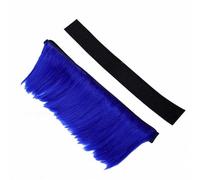 Generic Synthetic Helmet Hawk Wig Accessory for Bold Look on Any Helmet, 12" Length, 4" Height, for Costume Parties (Blue)