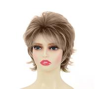 Generic Synthetic & Human Hair Wigs for Women - Heat Resistant - Straight, Curly, Wavy - Modern Style - One Size - Dark Brown, Blonde