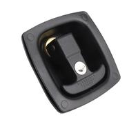 Generic T Handle Door Latch Ergonomic Zinc Alloy Secure Locking Mechanism for RV Boat Toolbox 4x6mm Hole Spacing