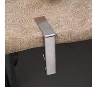 Generic Tablecloth Clips, 2pcs Large Loaded Spring Table Cloth Cover Clips Stainless Steel Table Cloth Holder for Families, Parties, Picnics, Restaurants
