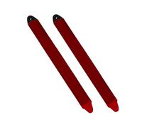 Generic Tablet Stylus, ABS and Soft Silicone Touch Screens Stylus Pen Prevent Wear Kid Friendly Non Scratches with Detachable Tethers for Doodling (Red)
