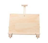 Generic Tabletop Easel, Adjustable Beech Wood Artist Drawing Board with Foldable Portable Design for Painting Sketching Display Art Canvas Up to 23 Inches
