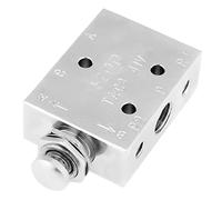 Generic TAC2-41P Toggle Valve with Precise CNC Construction ON/Off Control for Workshop Workers Metal Shown