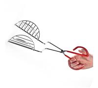 Generic Taco Shell Tongs Long Handle Stainless Steel for Making Homemade Taco Shells Easy to Use and Clean