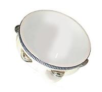 Generic Tambourine Tambourine, Promotes Musical Perception Educational Portable for School (20.3cm/8in)