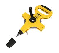 Generic Tape Measure, Tape Measure 50m Open Reel Portable Stainless Steel Measurement Tadget Tools Target Band