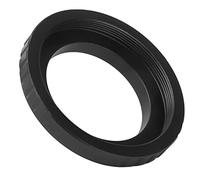 Generic Telescope Adapter Ring Durable and Easy to Install for Astronomy Enthusiasts, SCT to M42x0.75 Converter Ring for Camera Connection, Lightweight Black Adapter for Clear Imaging