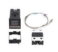Generic Temperature Regulator, Thermostat Controls 0-400 ℃ Digital LED PID Temperature Regulator Thermostat Set AC110V-240V PID Controller