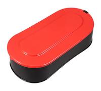 Generic Temporary Toilet Plastic with Lid Black Easy to Clean for Renovation Projects, Women and Females