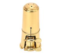 Generic Tenor Saxophone Accessories Metal Clamp/Holder Cap Easy to Control Replacement Kit for Beginner and Professional Saxophone Players Golden
