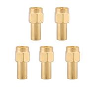 Generic Terminator Tool Coax, 5pcs SMA 50 Ohm 2W Coax Terminator Caps Cable Ends for Ports on Splitter, AMP, Coaxial Cable, TV Antenna, Wall Plates, Booster