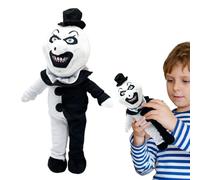 Generic Terrifier Art Age 12+ The Clown Plush Toy, Terrifier Action Figure, Living Dead Doll, Game Character Plush Toy for Collectors & Display