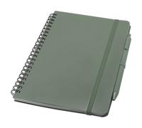 Generic Thalaasa Hard Cover A5 Wirebound Notebook in Bright Green Generic Bright Green
