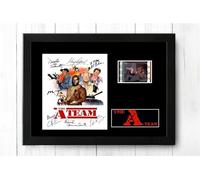 Generic The A Team Original Framed Film Cell Display Signed Stunning Gift - Collectible Wall Art - Living Room