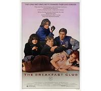 Generic The Breakfast Club Retro Poster Print, Unframed, 84.1L x 59.4W cm, Living Room Wall Art