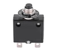 Generic Thermal Circuit Breaker, Manual Reset Circuit Breaker 20A for Overload Protection, Quality Assurance with Refund Service, Easy to Use with High Temperature for (18A)