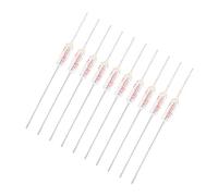 Generic Thermal Fuse 10pcs Metal Shell 72-250℃ Cutoff Reliable Circuit Protection for Home Appliances Heat Sensitive Components (192℃)