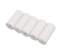 Generic Thermal Printer Paper Durable White Mini Printing Paper for Printer Accessories 20 Rolls for Receipt Printers