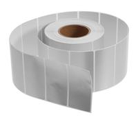 Generic Thermal Shipping Label Paper 60X30Mm Matte Silver 1000Pcs Roll Waterproof Barcode Stickers for Logistics and Parcel
