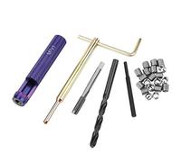 Generic Thread Repair Kit, Screw Threaded Inserts Repair Tool Set M7*1.0 Wire Insert Installation Kit