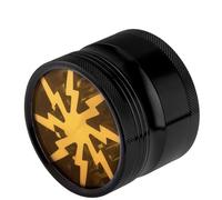 Generic Thunderbolt Herb Grinder 4 Piece 63mm, Hr003