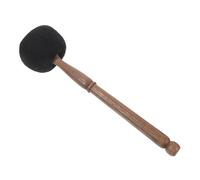 Generic Tibetan Singing Bowl Felt Mallet Medium Size Black Wool Striker for Meditation Yoga and Sound Therapy