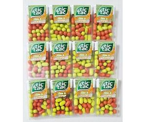 generic Tictac lime and orange pack of 24's