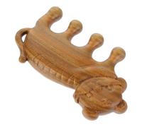Generic Tiger Comb Hair Hair Detangler Comb Massage Hair Teasing Comb Hair Scalp Comb Natural Sandalwood Comb Beard Straightener Comb Sideburns Comb Brush Combs Green Sandalwood