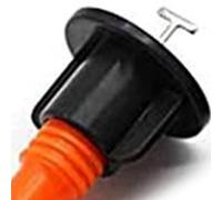 Generic Tile Leveling System Kit Efficient Wall Floor Spacers Tool Set Reduce Fatigue for Installer for Bathroom Kitchen Living Room ABS