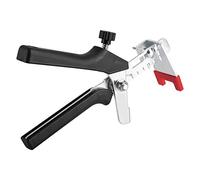 Generic Tiling Pliers Lightweight Adjustable Tile Leveling System for DIY Home Projects 1pc with Red Insert (Black)