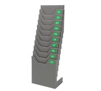 Generic Time Card Holder Timesheet Holder for Factory Warehouse Punch in Clock Out