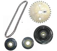 Generic Timing Cam Chain & Tensioner Roller Guide Kit & Chain Sprocket For HONDA CRF125 F CRF125F CRF125FB BIG WHEEL 2014-2021