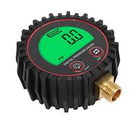 Generic Tire Pressure Monitoring Gauge, DC3.1V Large LCD Digital Display Bright Visibility Digital Pressure Tire Gauge 1/4in Accurate for Truck