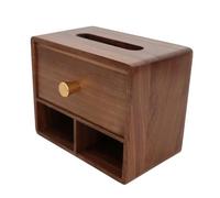 Generic Tissue Box Holder with Storage Box | Easy-Access Top Opening, Smooth, for Living Room, Office