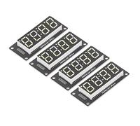 Generic TM1637 Module 0.56 Inch Transparent Pad 4 Digits Plug and Play Digital Tube with LED Screen (Yellow MRA041E)
