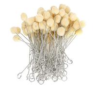 Generic To Wool Dauber Applicator 20 × 17 × 9 100st Leather Wool Dauber's Oil-Colored Brush Metal Handles Do-It-yourself Hand 8209 Made Craft Tool