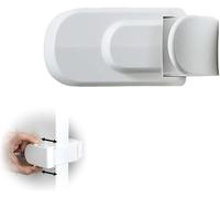 Generic Toddler Proof Door Locks, No Drilling Baby Proofing Door Lever Locks, Dual Button Child Locks with Industrial VHB Adhesive (1pcs)