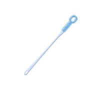 Generic Toe Cleaner Brush: Practical Foot Scrubber with Soft Head and Non-Slip Handle for Gentle Exfoliation of The Feet for Seniors and People with S, Blue Long Bristled