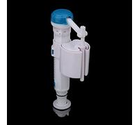Generic Toilet Flush Cistern Syphon Fill Valve Water-Saving Dual Flush for Bathroom Toilets Squatting Tanks Adjustable Blue White G1/2 (4 Points Plastic Pipe Water Inlet Valve)