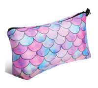 Generic Toiletry Bag for Women Stylish Zipper Makeup Bag with Spacious Interior Travel Companion Multi Purpose Cosmetic Organizer Easy to Clean Material for Women